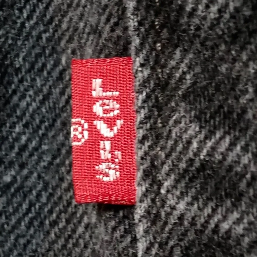 *READ* Vintage Levis 517 Bootcut Jeans Fits 30x34 Black Western Cowboy Y2K